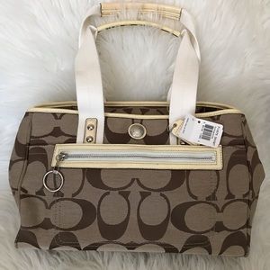 Coach Daisy Signature Tote Bag